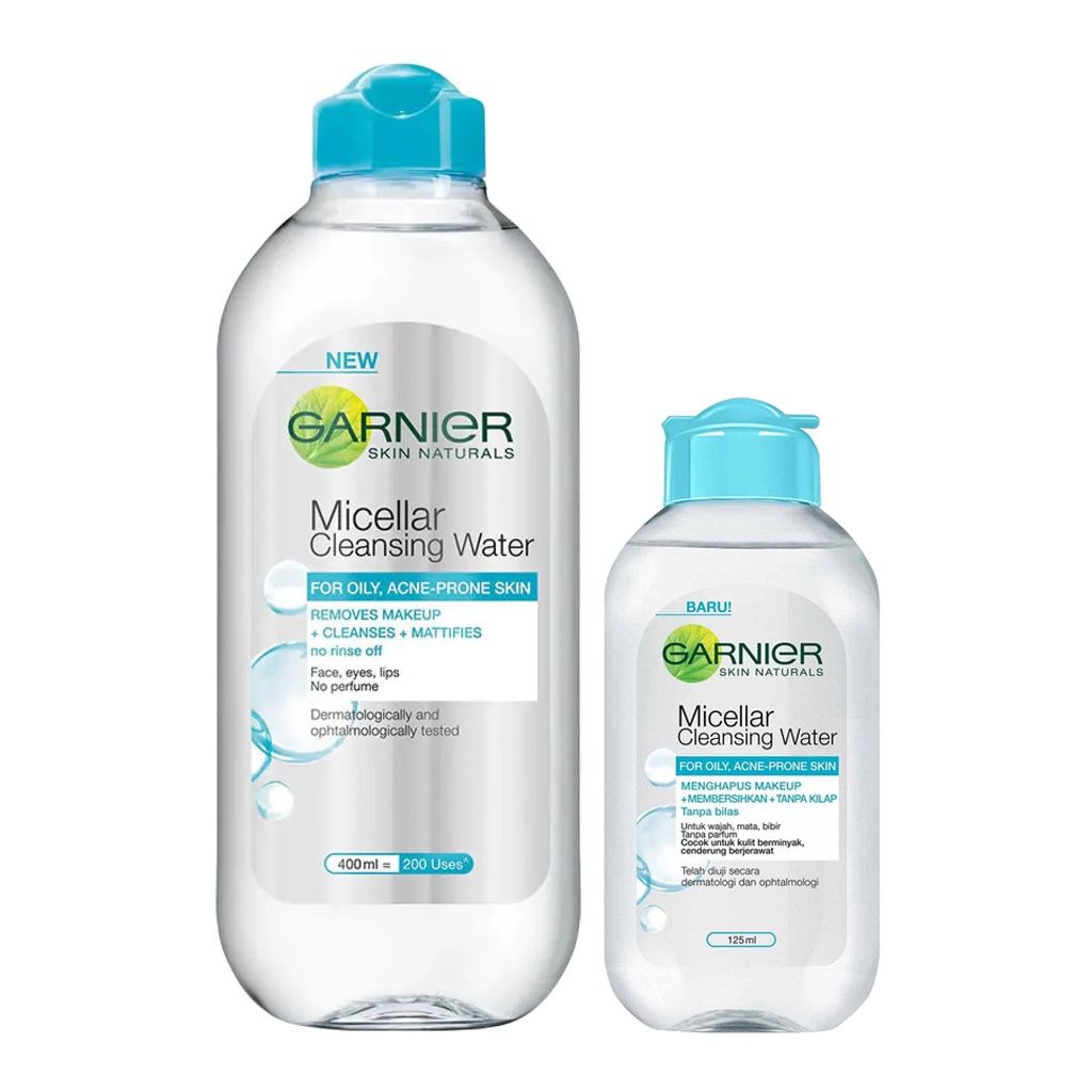 Nước tẩy trang Garnier Micellar Water làm sạch và tẩy trang cho mọi loại da