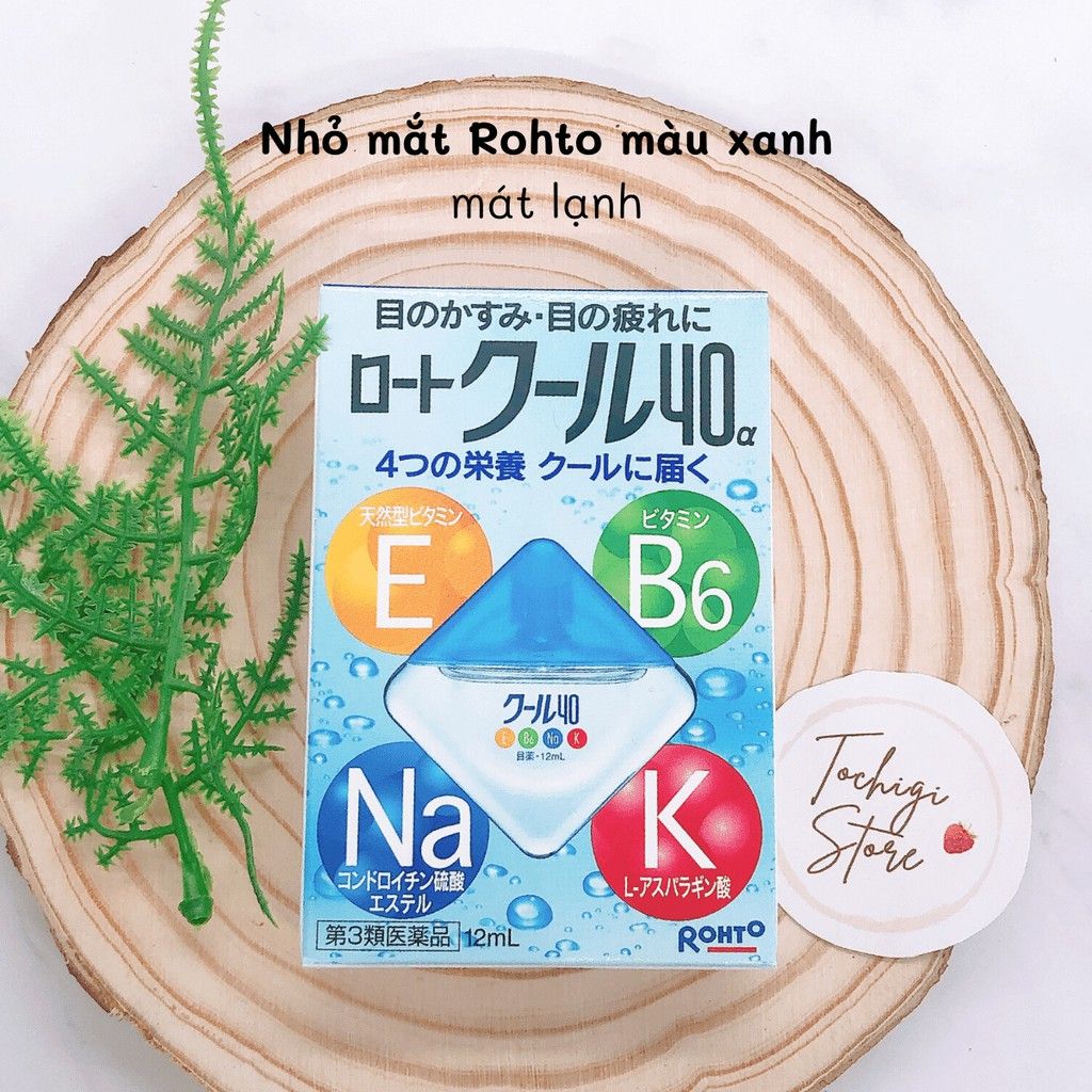 Nhỏ mắt Rohto Nhật Bản