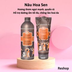 Sữa tắm xích Tesori D’Oriente Italy 250-500ml hương nước hoa, dưỡng ẩm, trắng da
