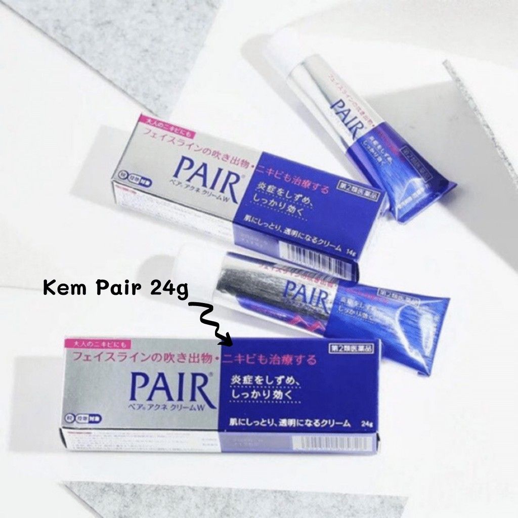 Kem ngừa mụn Pair Acne W Cream Nhật Bản