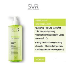 Gel rửa mặt cho da dầu mụn SVR Sebiaclear Gel Moussant