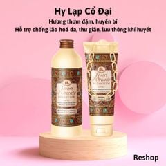 Sữa tắm xích Tesori D’Oriente Italy 250-500ml hương nước hoa, dưỡng ẩm, trắng da