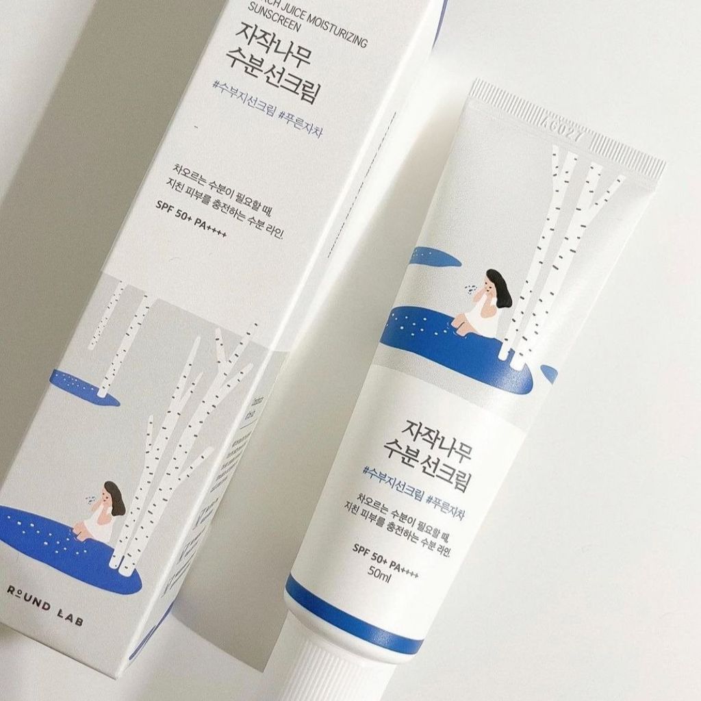 Kem Chống Nắng Hóa Học Cấp Ẩm Round Lab Birch Juice Moisturizing Sunscreen 50ml