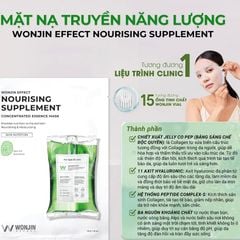 Mặt Nạ Wonjin Cấp Ẩm, Làm Dịu, Cung Cấp Collagen 27g/ 30g