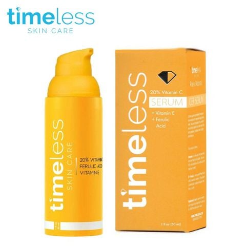 Serum Timeless 20% Vitamin C Sáng Da, Mờ Vết Thâm 30ml