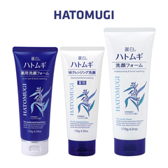 Sữa rửa mặt trắng da Hatomugi Cleansing Foam hạt Ý Dĩ