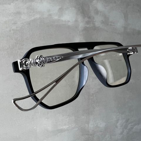  Gọng Kính Cao Cấp Acetate Chrome Heart HRALIE Chuẩn Auth 