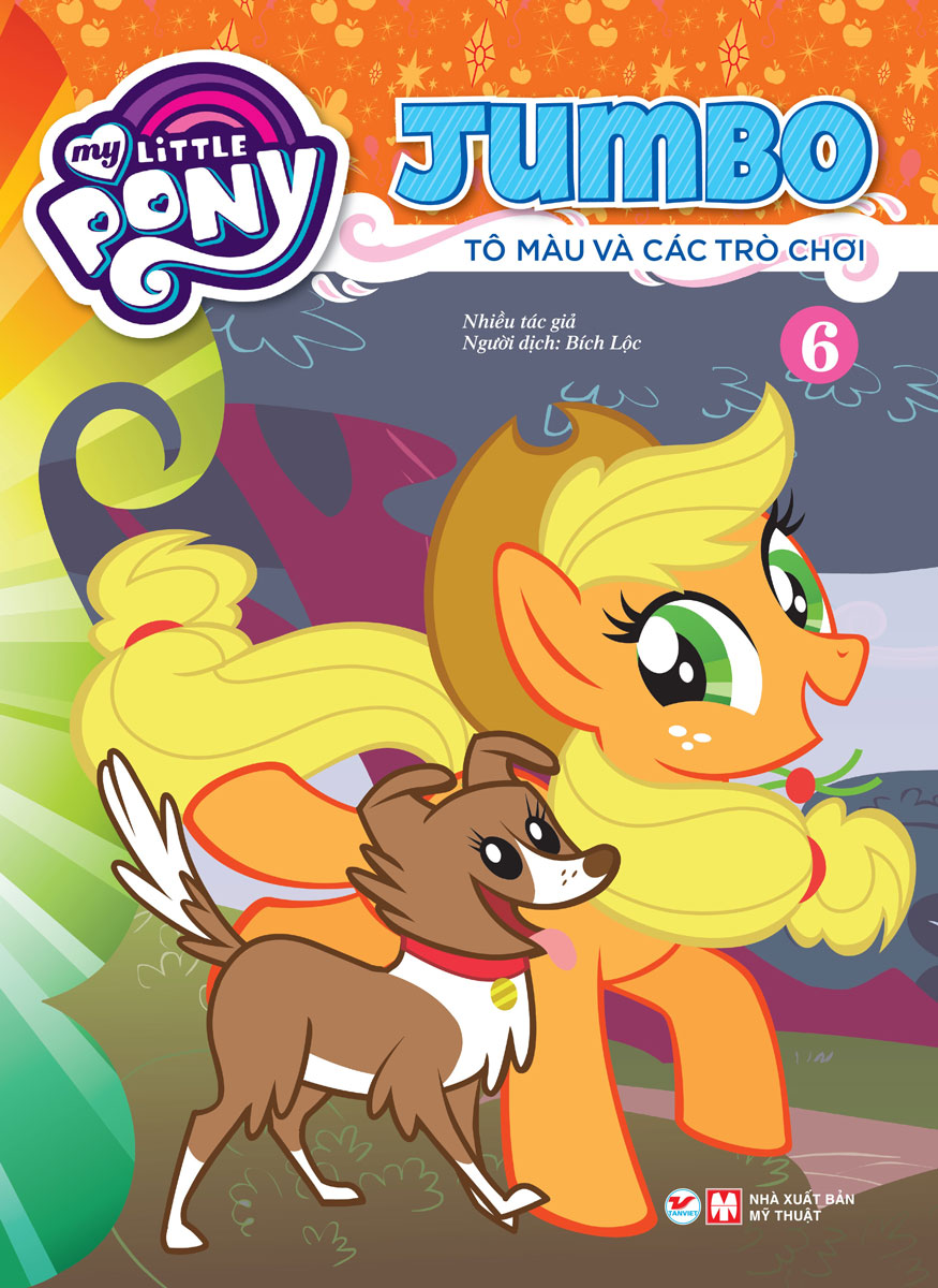 Sách My Little Pony  Jumbo Tô Màu Và Các Trò Chơi 3  FAHASACOM