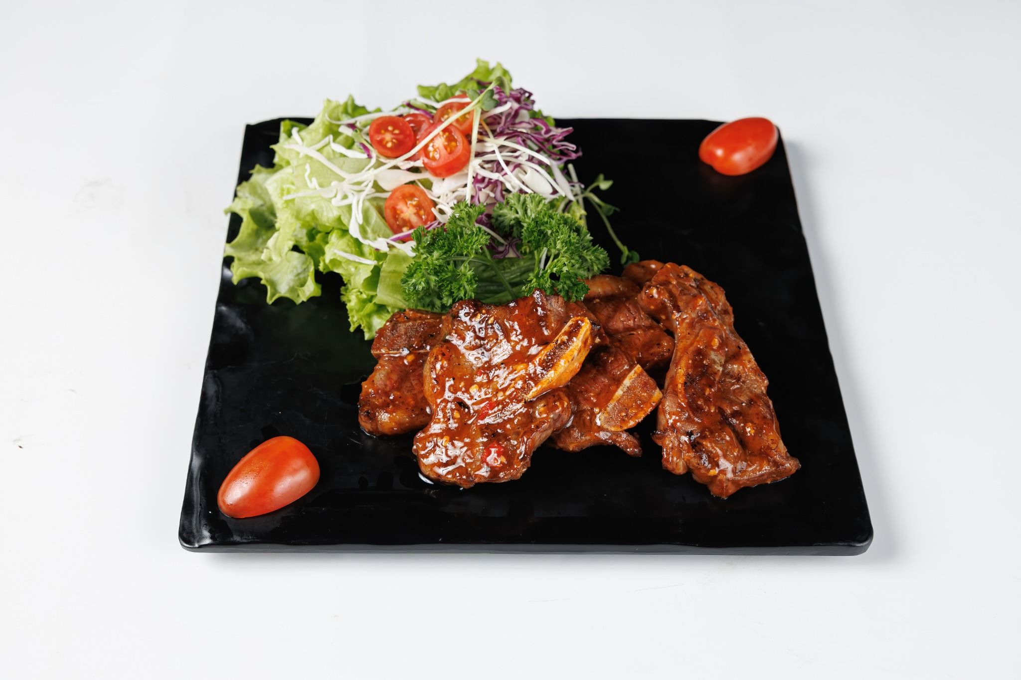  Sườn bò Mỹ nướng 