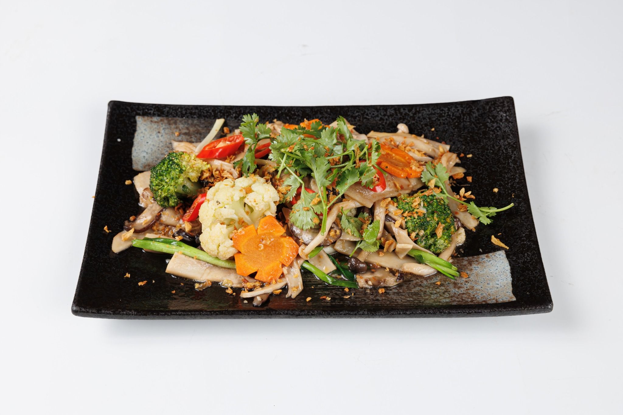  Nấm xào tỏi 