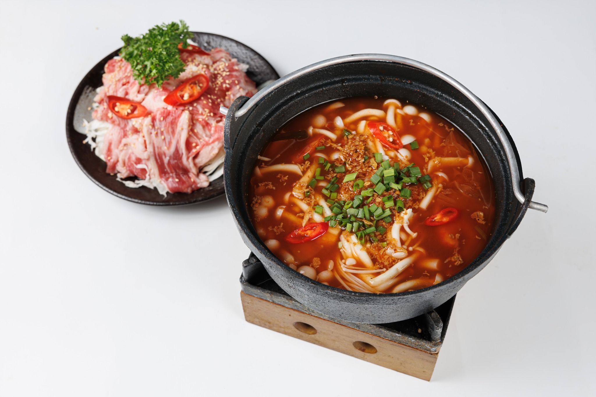  Súp Kimchi hải sản 