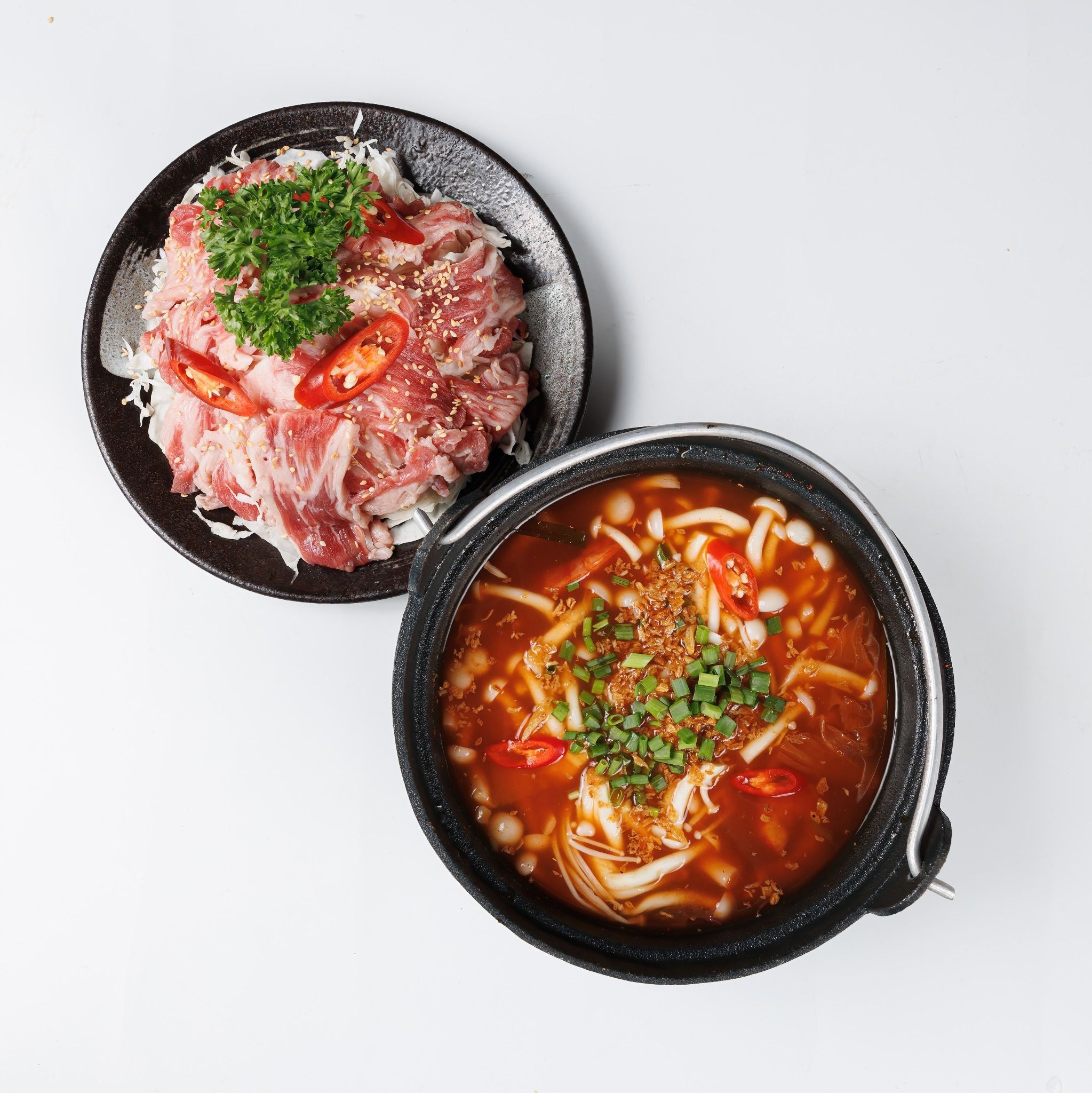  Súp Kimchi hải sản 