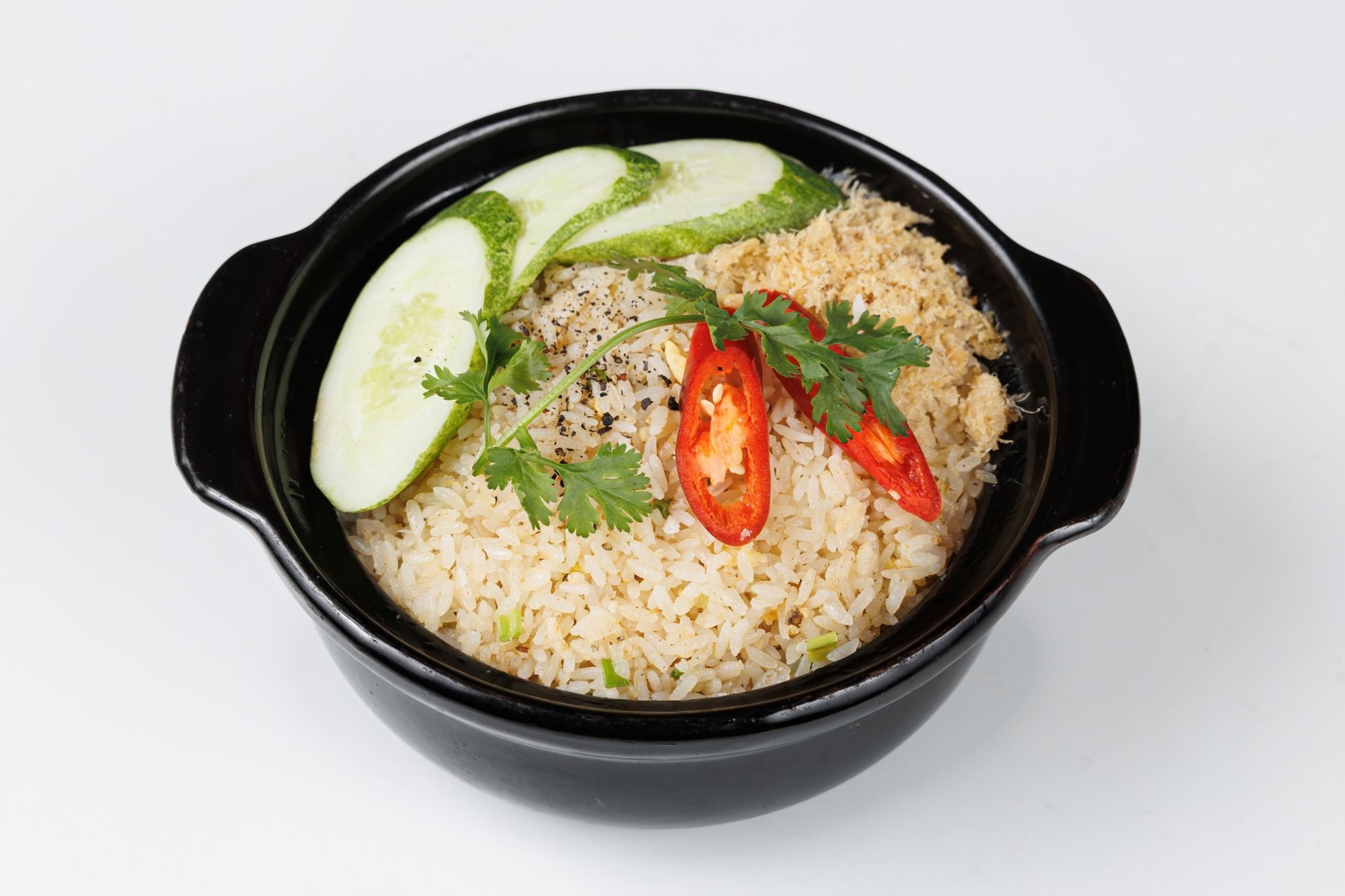  Cơm chiên cá mặn 