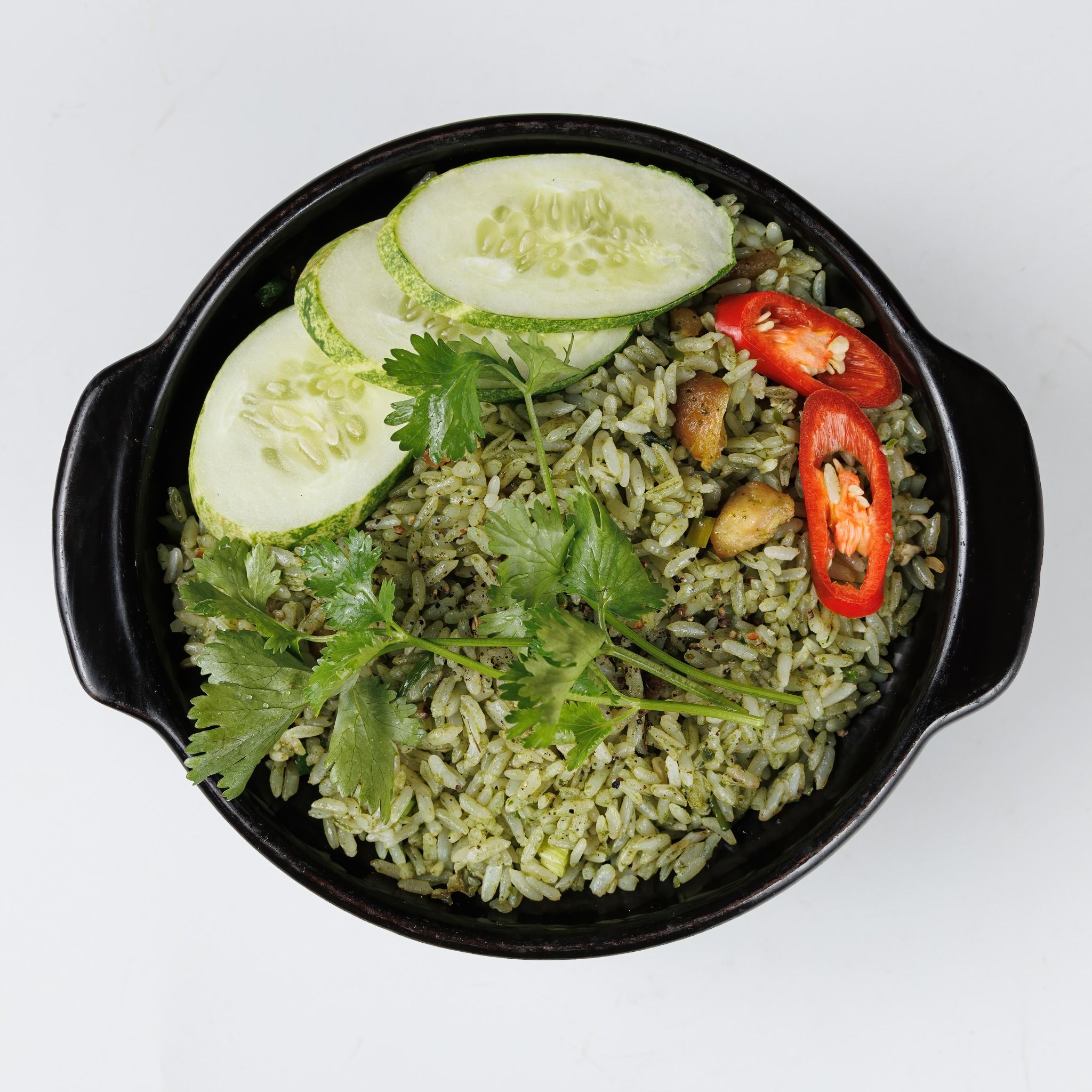  Cơm chiên muối é 