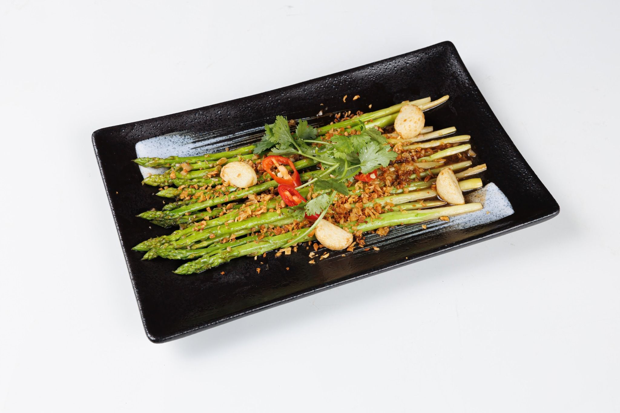  Rau xào tỏi 
