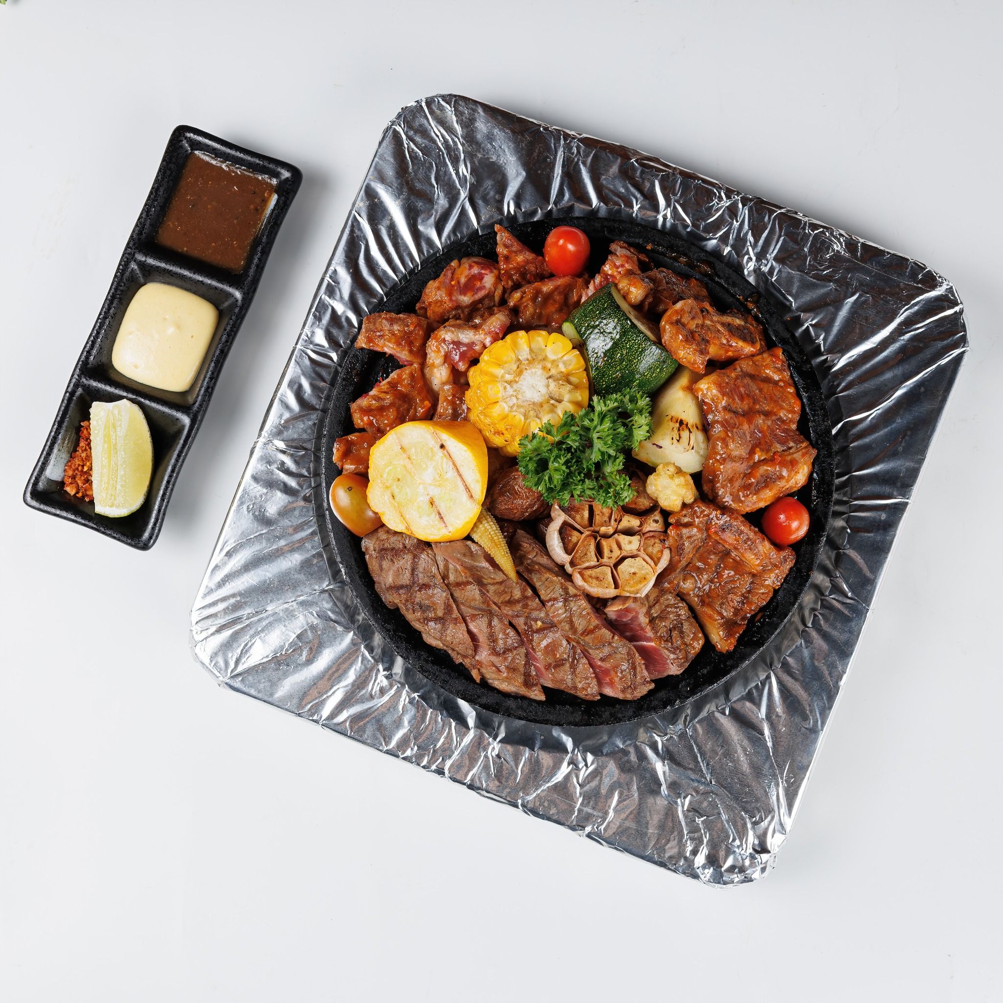  Combo đá nướng xông khói 