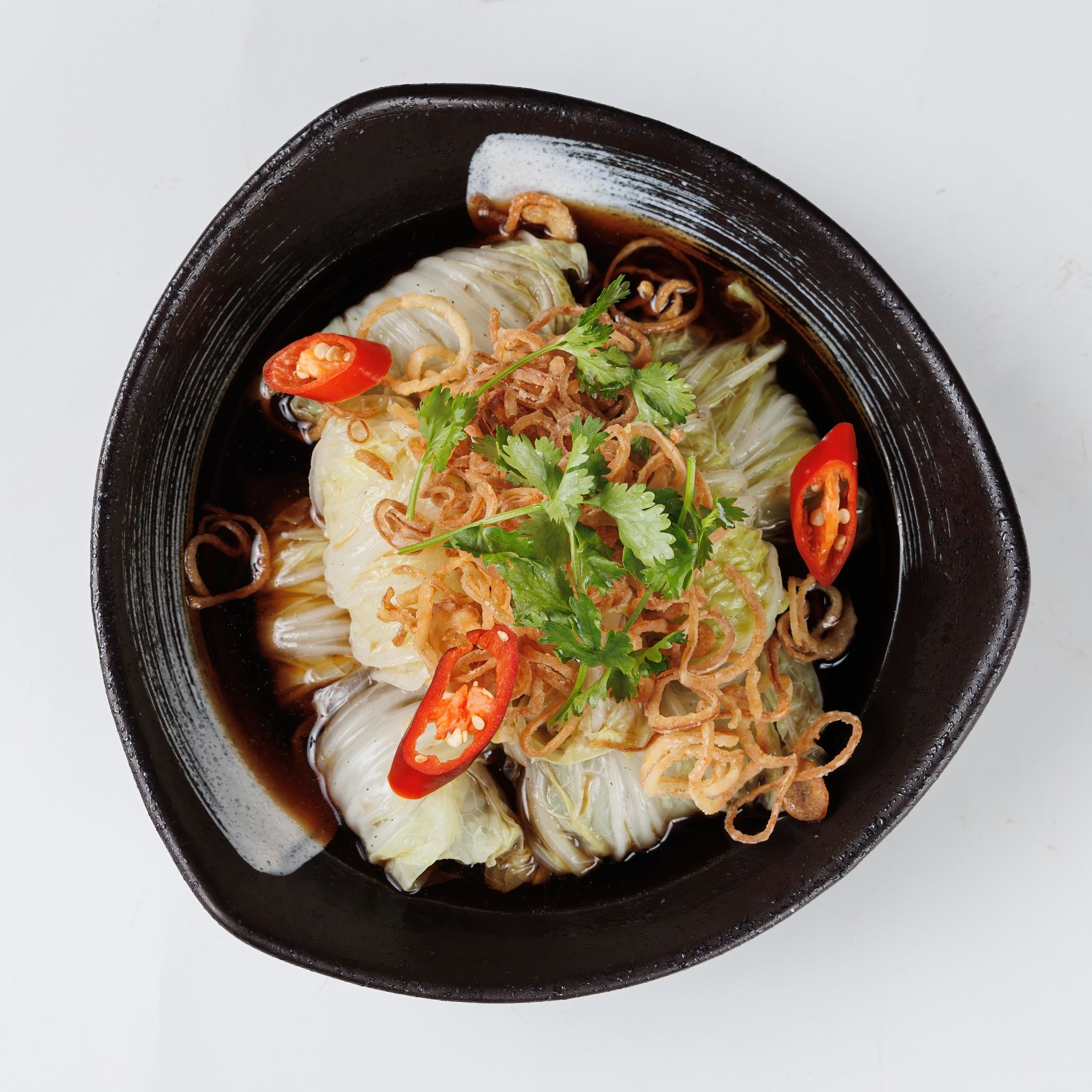  Cải thảo hấp xì dầu 