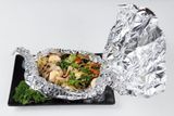  Đậu hủ trứng và nấm giấy bạc 