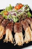  Bò Mỹ cuộn nấm kim châm 