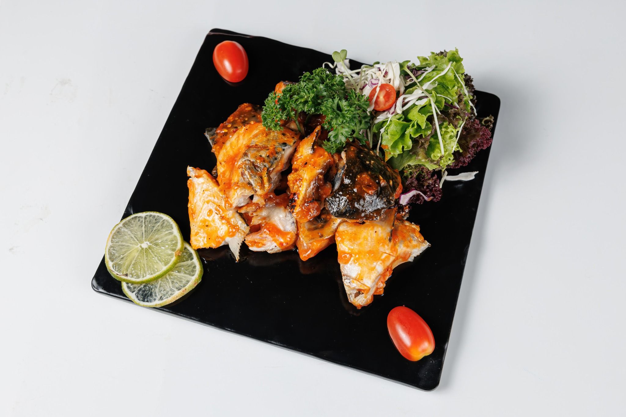  Đầu cá hồi nướng 