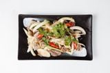  Dồi xào hành gừng 