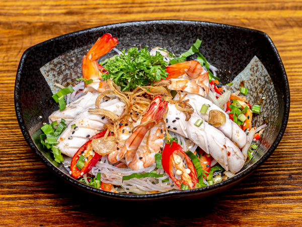  Gỏi Miến trộn hải sản 