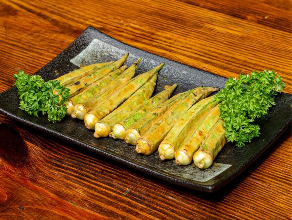  Đậu bắp nướng chao 