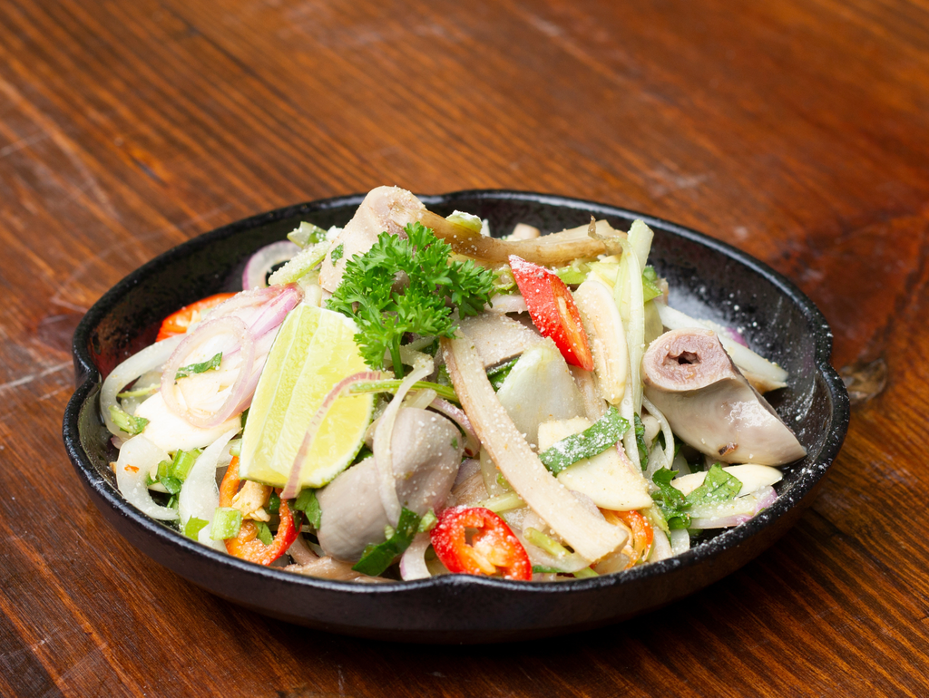  Gỏi dồi trường ngó sen 