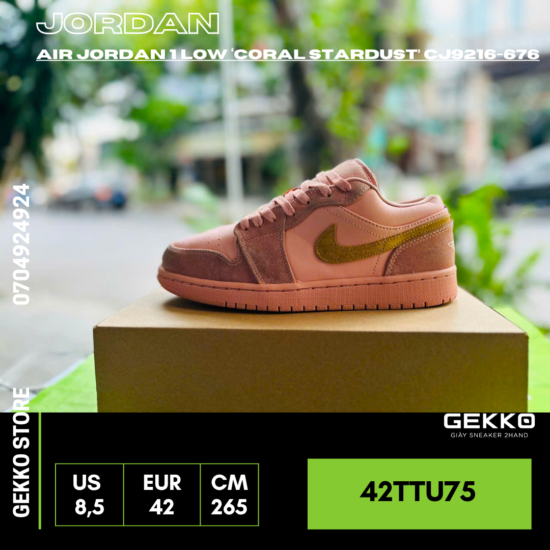 Nike Air Jordan 1 Low 'Coral Stardust' CJ9216-676 – Gekko 2hand
