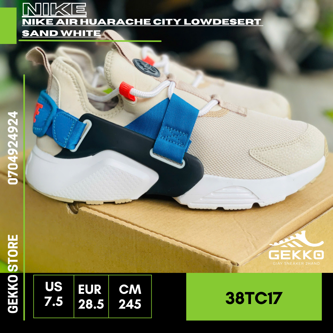 Nike air huarache city low desert sand sales