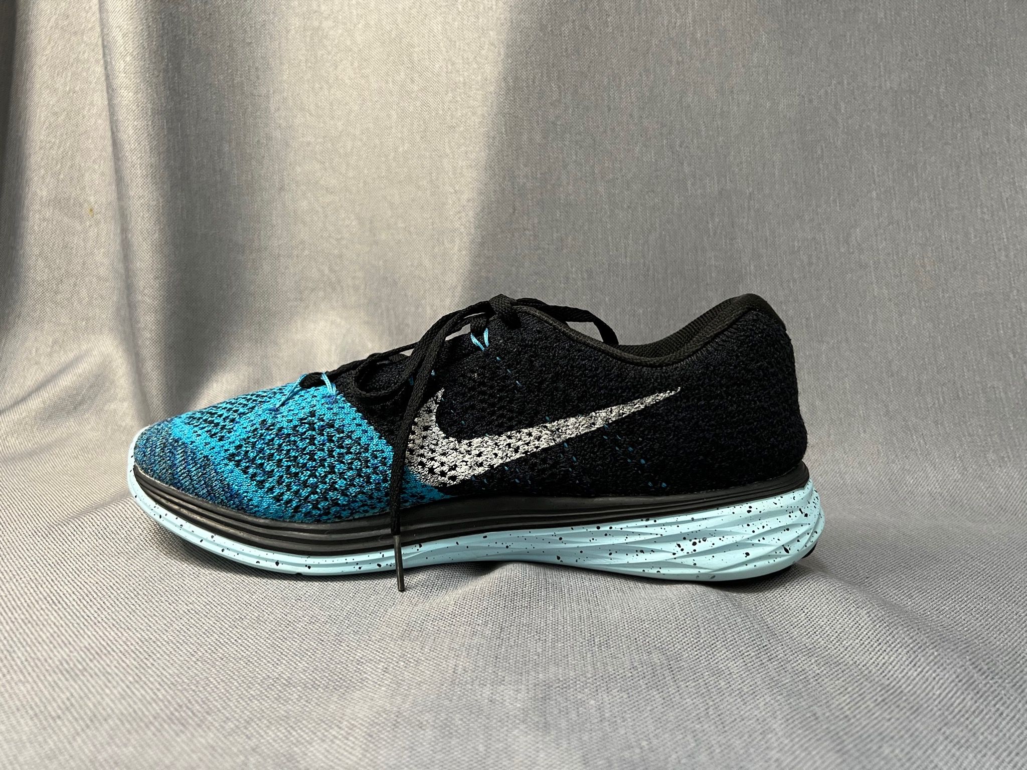 Nike Flyknit Lunar 3 Black Blue Lagoon Mens Running – Gekko 2hand Sneaker  Store