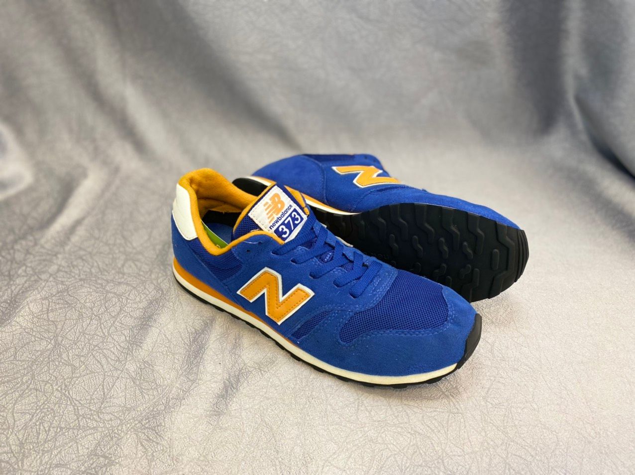 New balance 373 xanh cheap