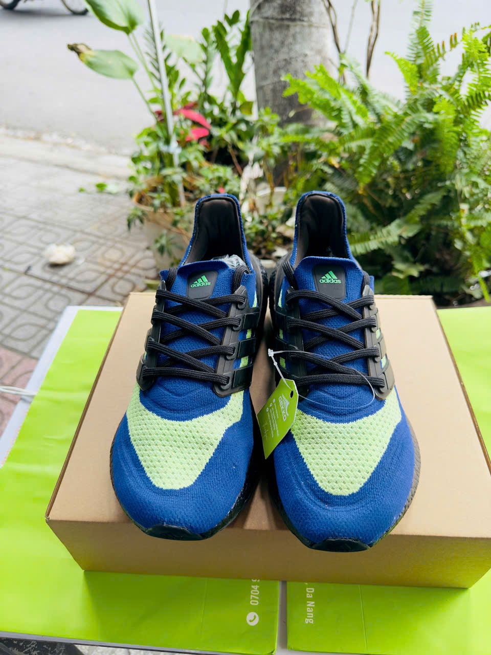 Adidas Ultra Boost 21 'Sonic Ink Screaming Green' S23873 – Gekko