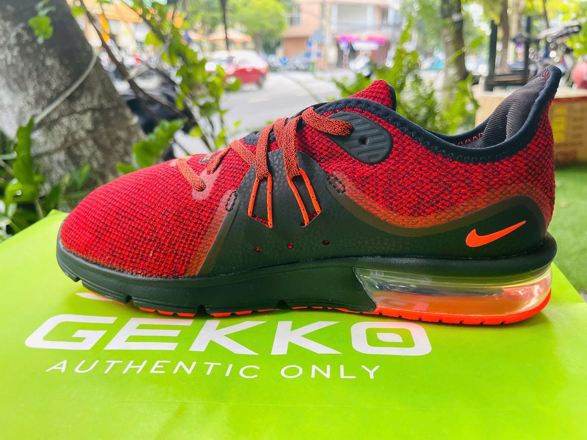 nike air max sequent 3 mens red