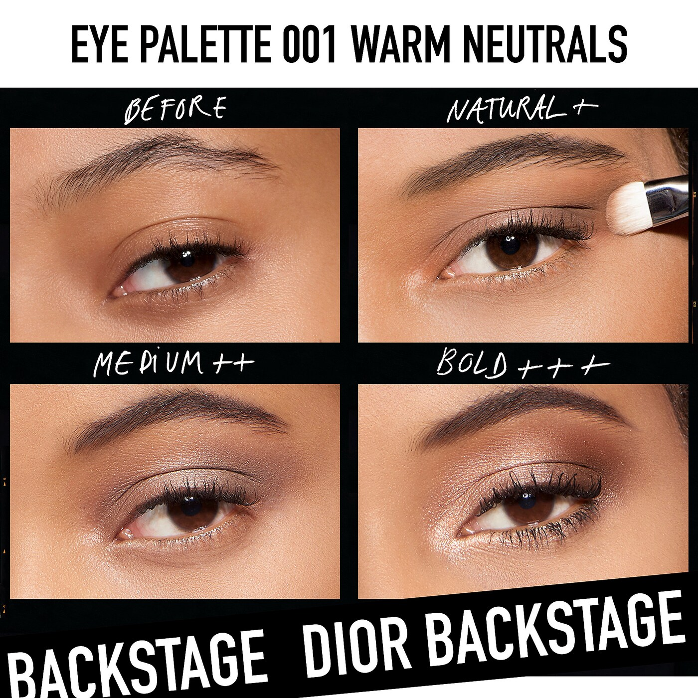 Dior Backstage Part 2 GLitz001 Glow Face Palettes Cool Neutrals Eyeshadow  Palette  Survivorpeach