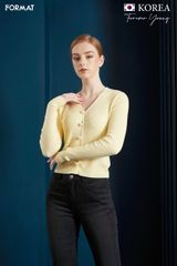 Áo len cardigan nữ dài tay B9SWT007J