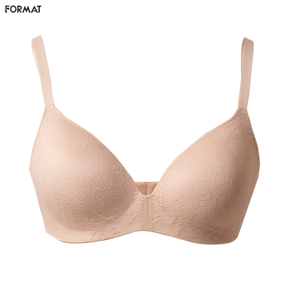 Áo ngực Uniqlo Wireless Bra Beauty Light không viền không gọng size  7580 Beige New