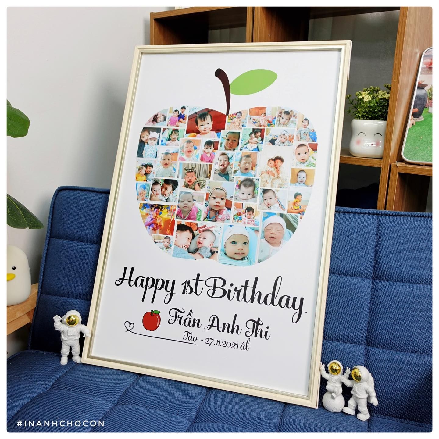 Gợi ý khung ảnh sinh nhật đẹp cho bữa tiệc thêm ấm cúng