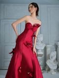  Celine Red Dress 