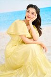  SS23 ĐẦM MAXI ANNIE YELLOW 