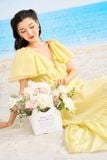  SS23 ĐẦM MAXI ANNIE YELLOW 