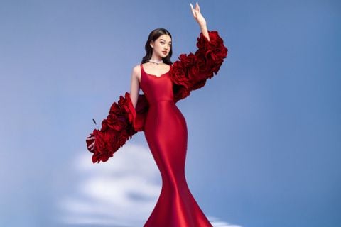  Hermeri Red Dress (Only Dress) 