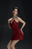  Glimering Gala Dress (RED) 