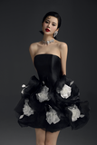  Royal Rhapsody Dress (Black) 
