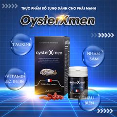 Viên hỗ trợ tăng cường chức năng sinh lý nam OYSTER XMEN - Lọ 30 viên