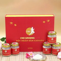 Bột nhân sâm CANADA (set 5 hộp)