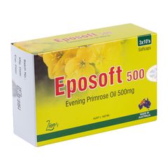 Eposoft – Cân bằng nội tiết tố, làm đẹp - Hộp 30 viên (3 vỉ x 10 viên)