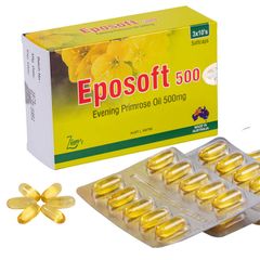 Eposoft – Cân bằng nội tiết tố, làm đẹp - Hộp 30 viên (3 vỉ x 10 viên)