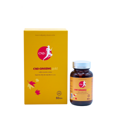 Viên Nhân Sâm CND GINSENG GOLD (Hộp 60 viên)