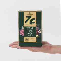Trà Thảo Mộc 7F - 7F Herbal Tea - Ổn định đường huyết - Hộp 20 gói, mỗi gói 2g